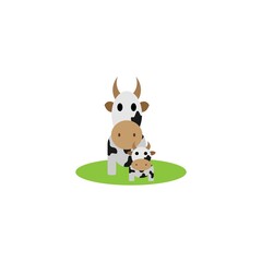 cow icon vector illustration design