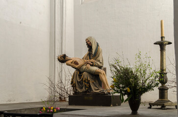 Wnętrze kościoła Mariackiego w Gdańsku © wedrownik52