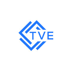TVE technology letter logo design on white  background. TVE creative initials technology letter logo concept. TVE technology letter design.
