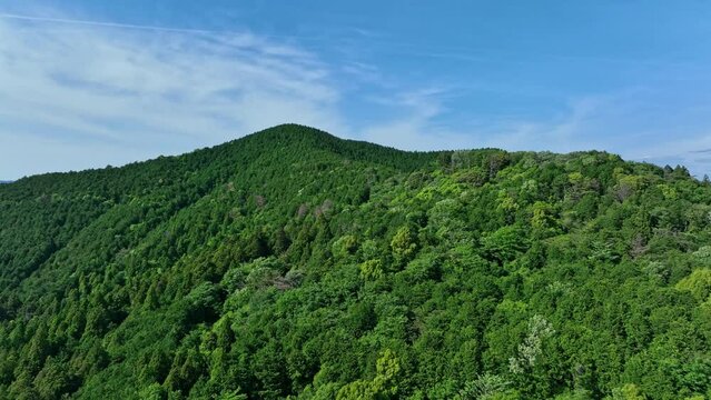 山・ドローン・空撮