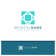 Abstract Leaf Luxury Logo Design. Creative flower Idea logos designs Vector illustration template