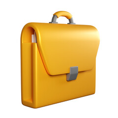 Business briefcase icon for carrying books and papers