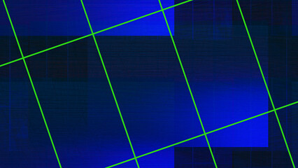 Abstract neon grunge textured grid shape background image.