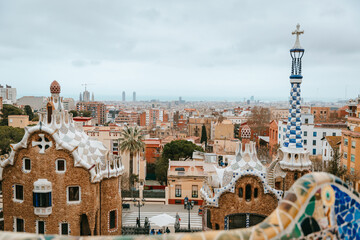 Park Guell, Barcelona, Spain