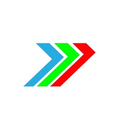 Arrow ilustration logo