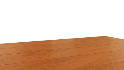 Perspective view of wood texture background with old natural pattern. Wooden table. 3D render illustration