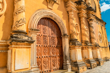 Cathedral La Recolección de León, cathedral of Nicaragua, colonial architecture, baroque style cathedral