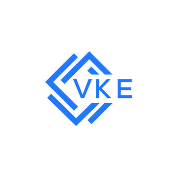 VKE technology letter logo design on white  background. VKE creative initials technology letter logo concept. VKE technology letter design.