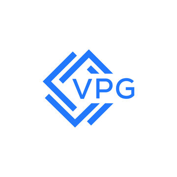 VPG technology letter logo design on white  background. VPG creative initials technology letter logo concept. VPG technology letter design.
