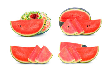 watermelon isolated on white background