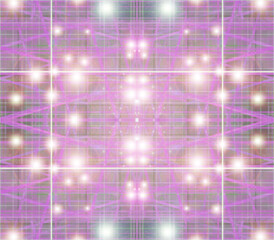 Abstract futuristic grid shape background image.