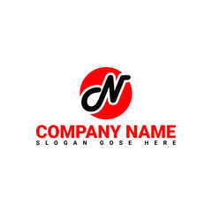 Letter N Logo Monogram