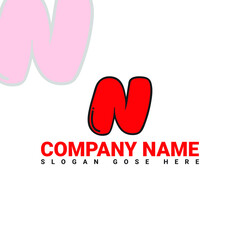 Letter N Logo Monogram