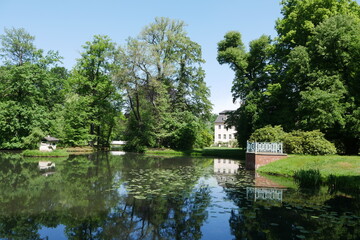 Fototapeta na wymiar Fürst-Pückler-Park Branitz in Cottbus