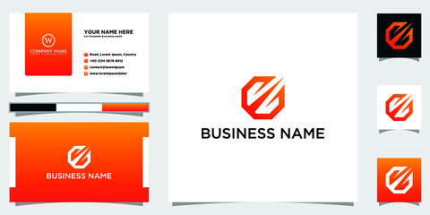 Logo of Luxury Wealth Company that is about freedom. Logo design and business card.