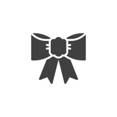Ribbon Bow vector icon
