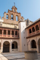Fototapeta na wymiar San Isidoro Monastery, two Gothic churches and two Mudejar-style cloisters (Santiponce, Seville)