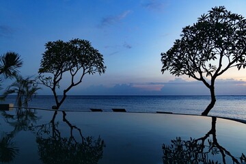 sunrise over the ocean