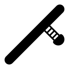 baton glyph icon