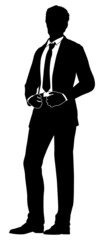 Business People Man Silhouette Businessman