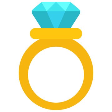 Large Diamond Ring Icon