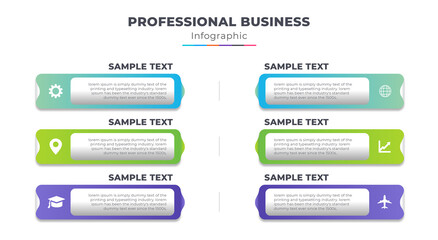Professional Business Infographic Template
