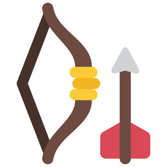 Bow And Arrow Icon