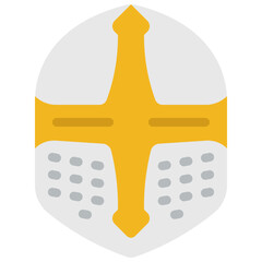 Templar Knight Helmet Icon