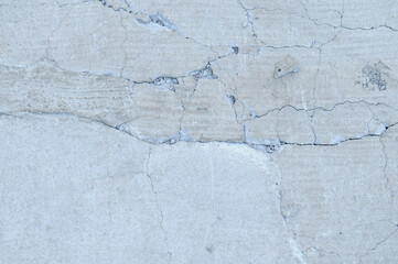 ひび割れたコンクリート