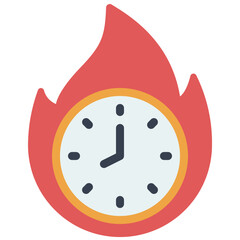 Fire Time Icon