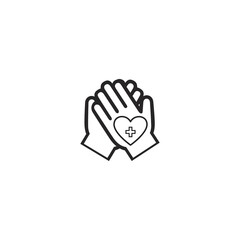 Handwashing concept icon Free Vector
