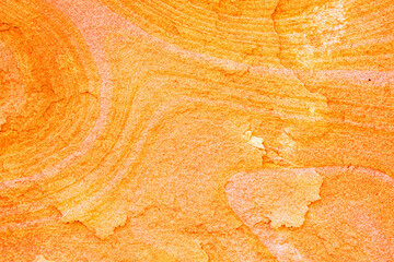 Fragment of ancient wall. Architectural background texture. Jerusalem, Israel holy place for tourism, history, archeology. Horizontal image.