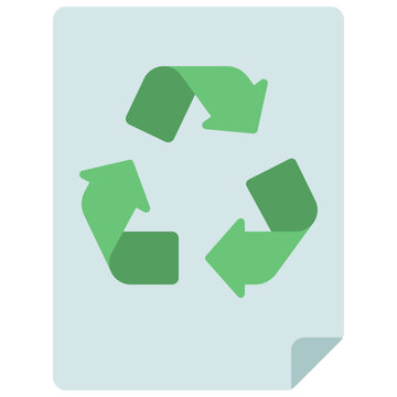Recycled Paper Icon