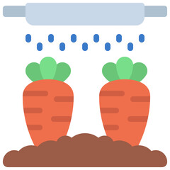 Water Carrots Icon