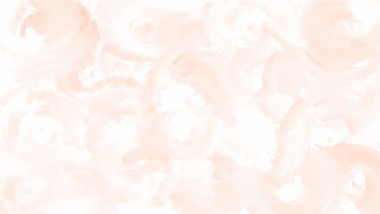 Orange watercolor background for your design, watercolor background concept, vector.
