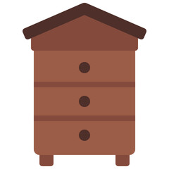 Bee Keeper Hive Icon