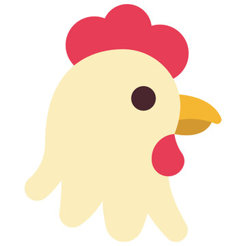 Chicken Face Icon