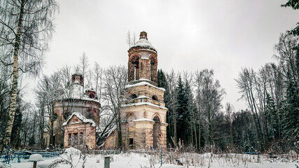 destroyed orthodox church