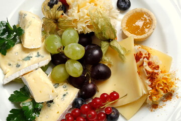 Kleine Käseplatte