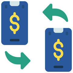 Mobile Transfer Icon