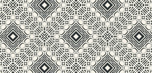 flat ornament line pattern design