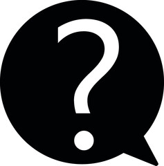Question vector icon
