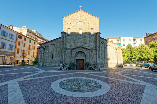 Romanesque Basilica of the Addolorata in Acqui Terme, Piedmont, Italy