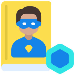 Comic Book NFT Icon