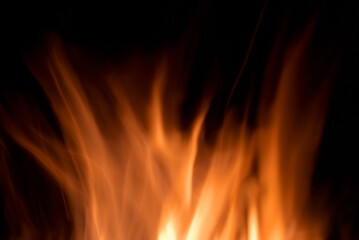 Fire flames