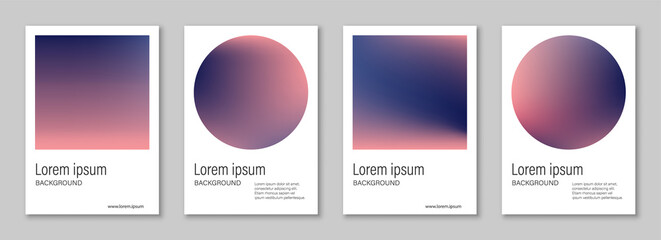 Abstract art, colorful fluid gradient wallpaper, liquid, blend, blurred, modern dynamic hologram design, background for business, presentation, ads, social media, prints, cover, banner, set