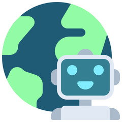 Travel Help Bot Icon