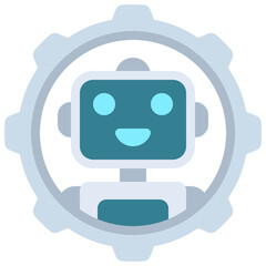 Robot Cog Icon