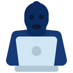 Robber Hacker Icon