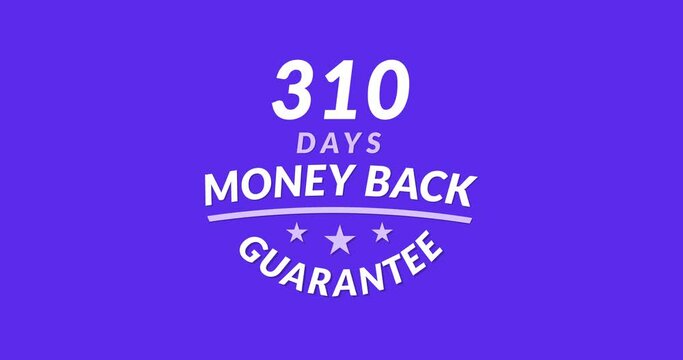 310-day money-back guarantee. 310 Days Money Back Guarantee Modern Animation